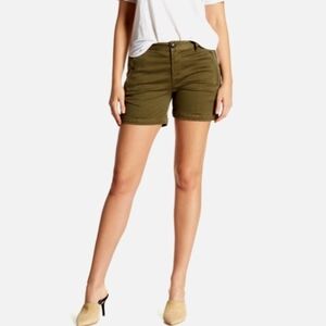 Frame Denim Olive Le Cuffed Chino Shorts l Size 26 NWOT